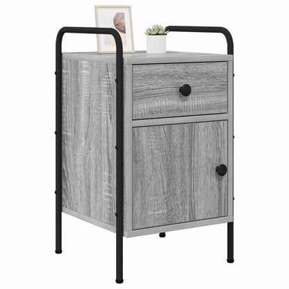 Bedside Cabinet 2 pcs Grey Sonoma 35 x 36.5 x 61 cm