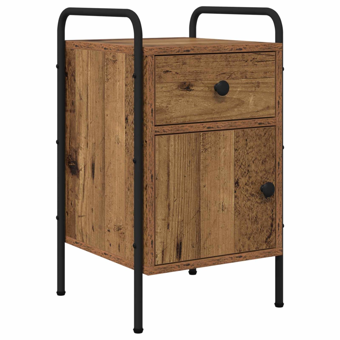 Bedside Cabinet 2 pcs Old Wood 35 x 36.5 x 61 cm