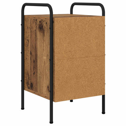 Bedside Cabinet 2 pcs Old Wood 35 x 36.5 x 61 cm