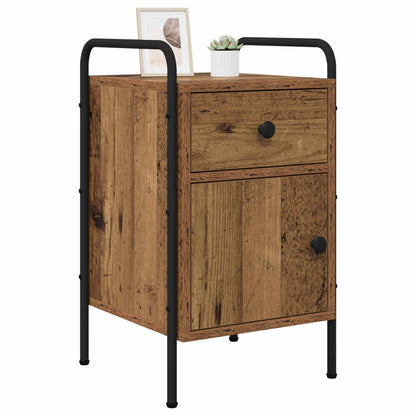 Bedside Cabinet 2 pcs Old Wood 35 x 36.5 x 61 cm