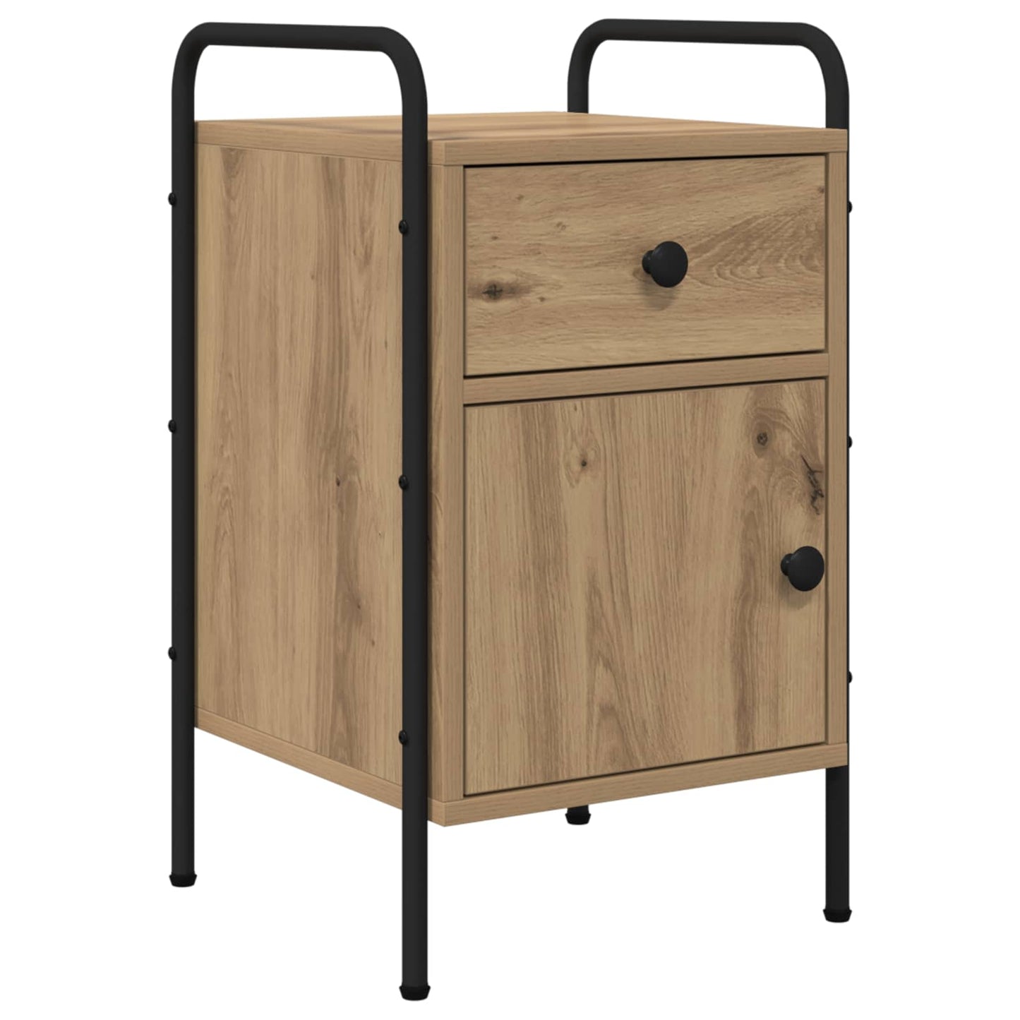 Bedside Cabinet Artisan Oak 35 x 36.5 x 61 cm Engineered Wood