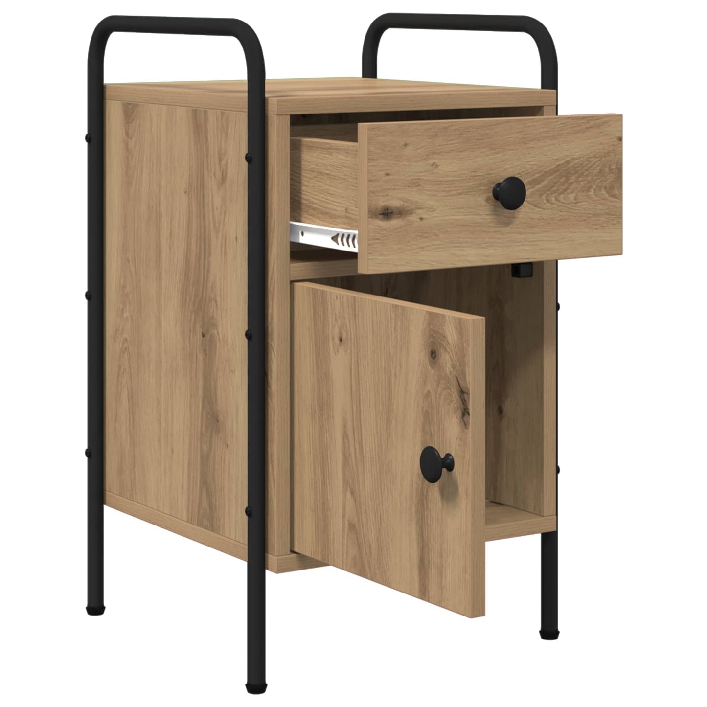 Bedside Cabinet Artisan Oak 35 x 36.5 x 61 cm Engineered Wood