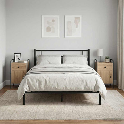 Bedside Cabinet 2 pcs Artisan Oak 35 x 36.5 x 61 cm
