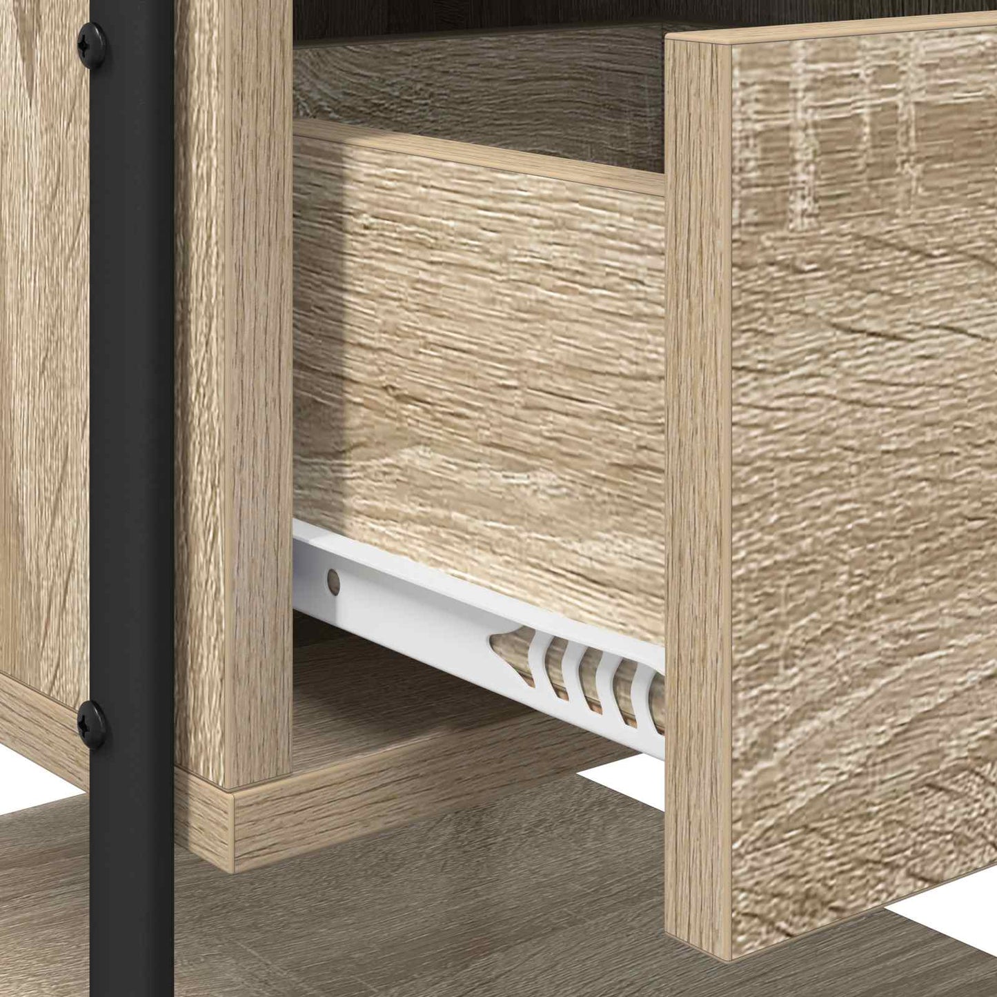 Bedside Cabinet Sonoma Oak 35 x 36.5 x 47 cm Engineered Wood