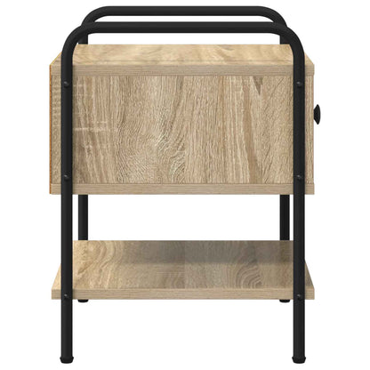 Bedside Cabinet Sonoma Oak 35 x 36.5 x 47 cm Engineered Wood