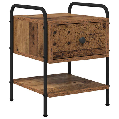 Bedside Cabinet Old Wood 35 x 36.5 x 47 cm Engineered Wood