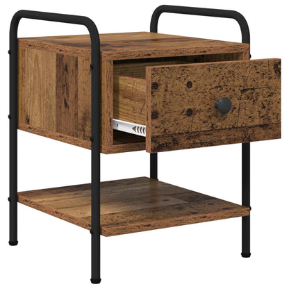 Bedside Cabinet Old Wood 35 x 36.5 x 47 cm Engineered Wood