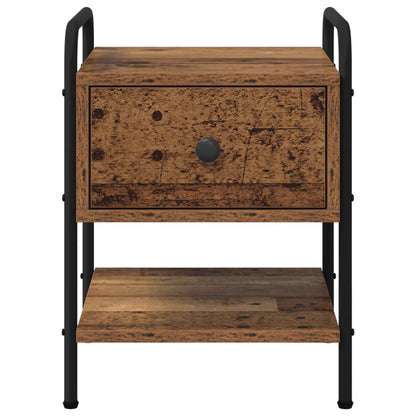 Bedside Cabinet Old Wood 35 x 36.5 x 47 cm Engineered Wood