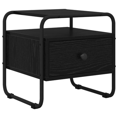 Bedside Cabinet 2 pcs Black Oak 40 x 39.5 x 40 cm