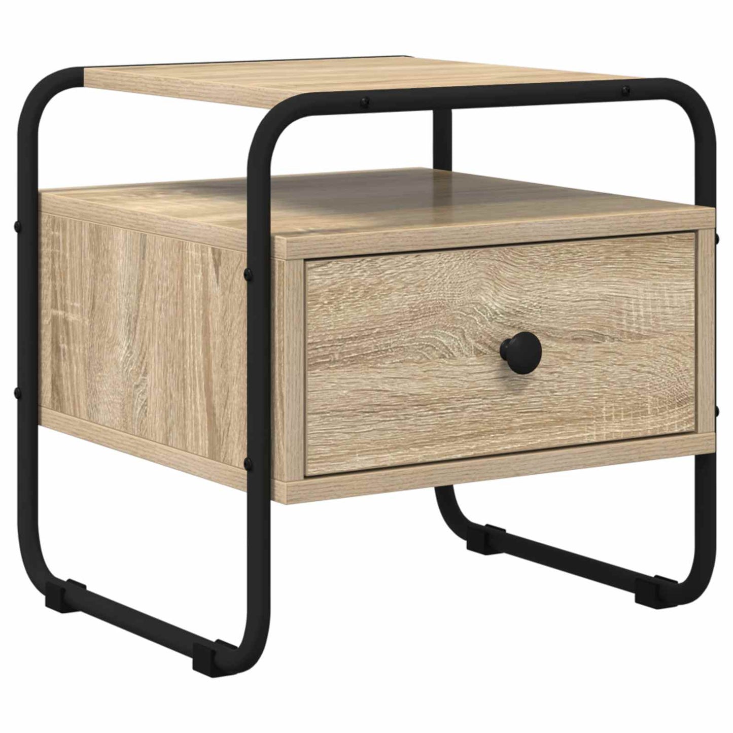 Bedside Cabinet Sonoma Oak 40 x 39.5 x 40 cm Engineered Wood