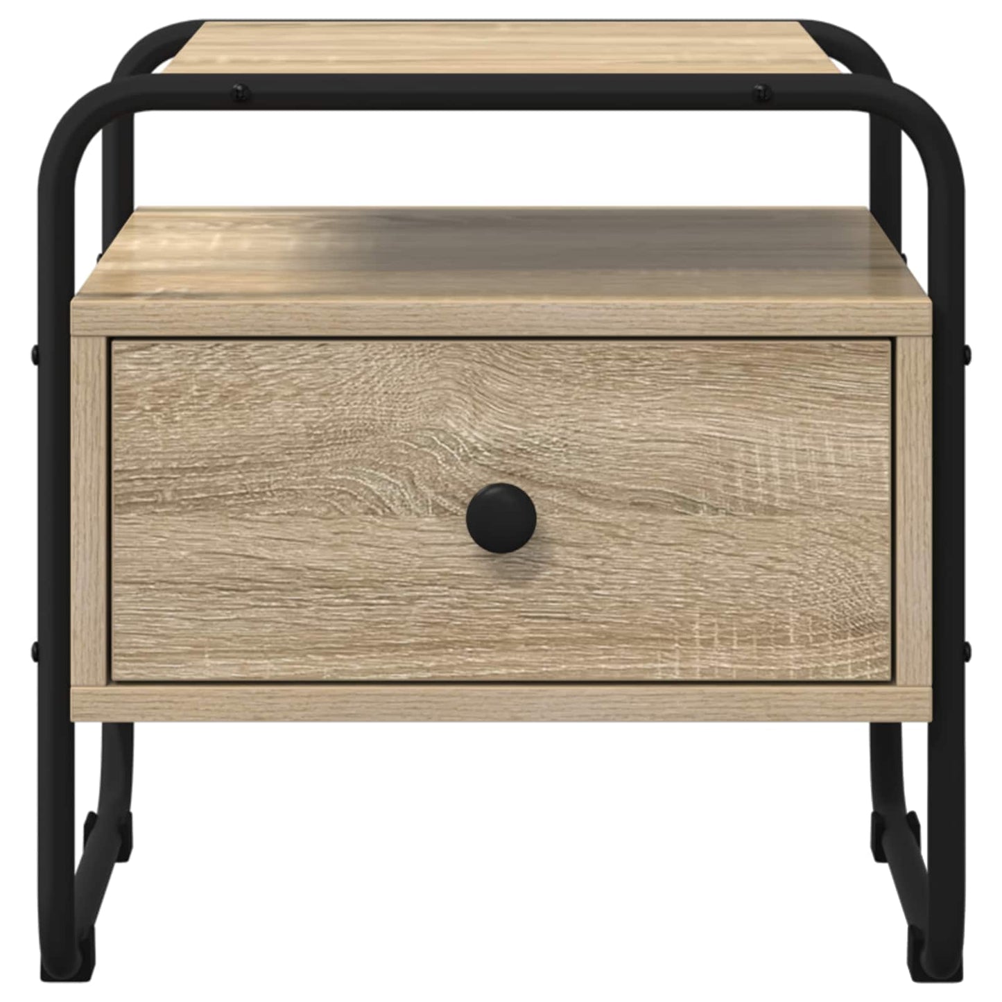 Bedside Cabinet Sonoma Oak 40 x 39.5 x 40 cm Engineered Wood