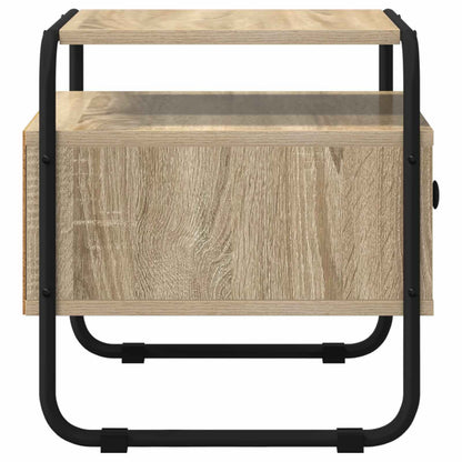 Bedside Cabinet Sonoma Oak 40 x 39.5 x 40 cm Engineered Wood