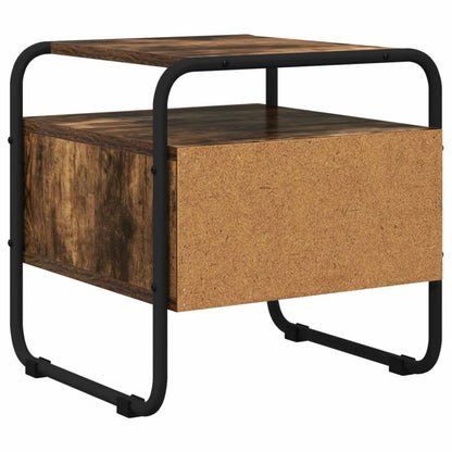 Bedside Cabinet 2 pcs Smoked Oak 40 x 39.5 x 40 cm