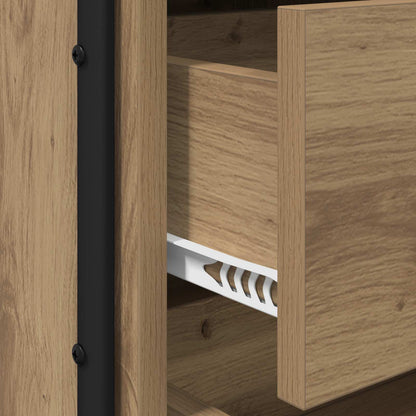 Bedside Cabinet Artisan Oak 40 x 39.5 x 40 cm Engineered Wood