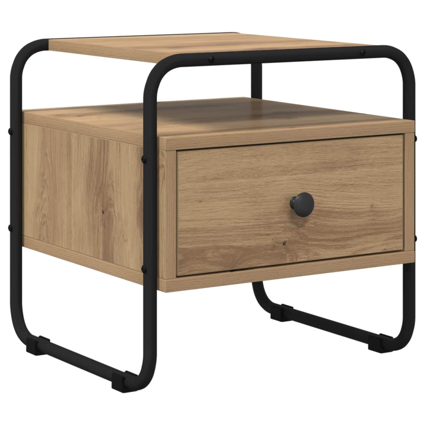 Bedside Cabinet Artisan Oak 40 x 39.5 x 40 cm Engineered Wood