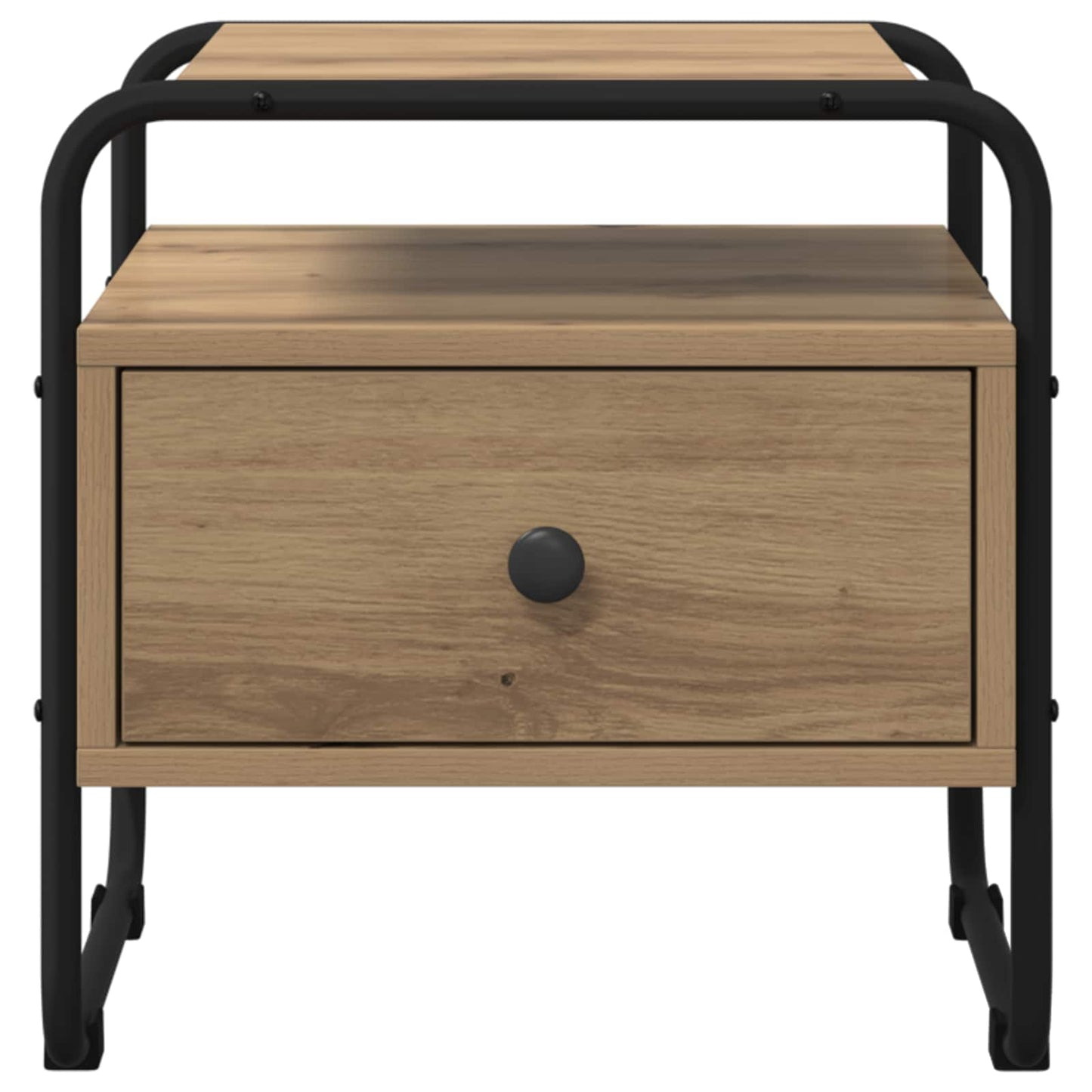Bedside Cabinet 2 pcs Artisan Oak 40 x 39.5 x 40 cm