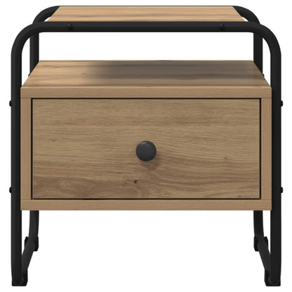 Bedside Cabinet 2 pcs Artisan Oak 40 x 39.5 x 40 cm