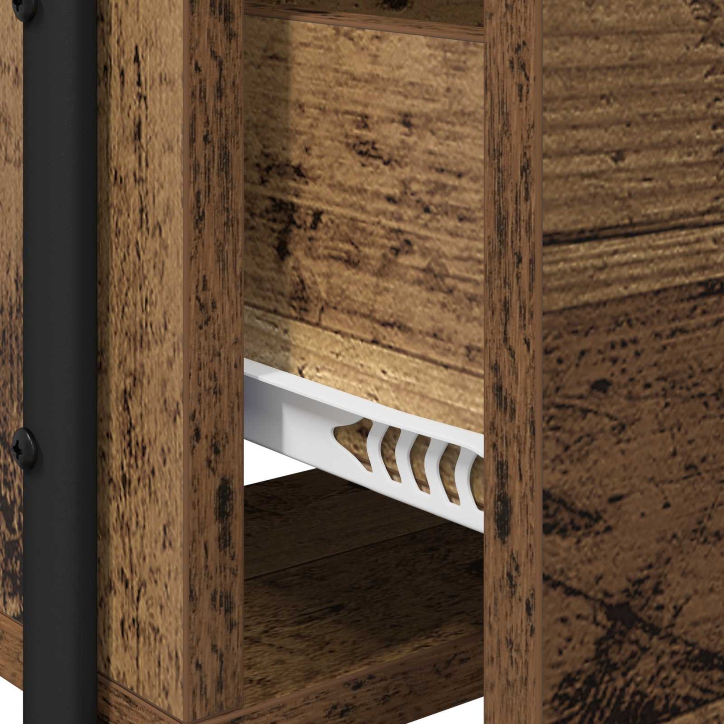 Dressing Table Old Wood 100 x 36.5 x 136 cm Engineered Wood