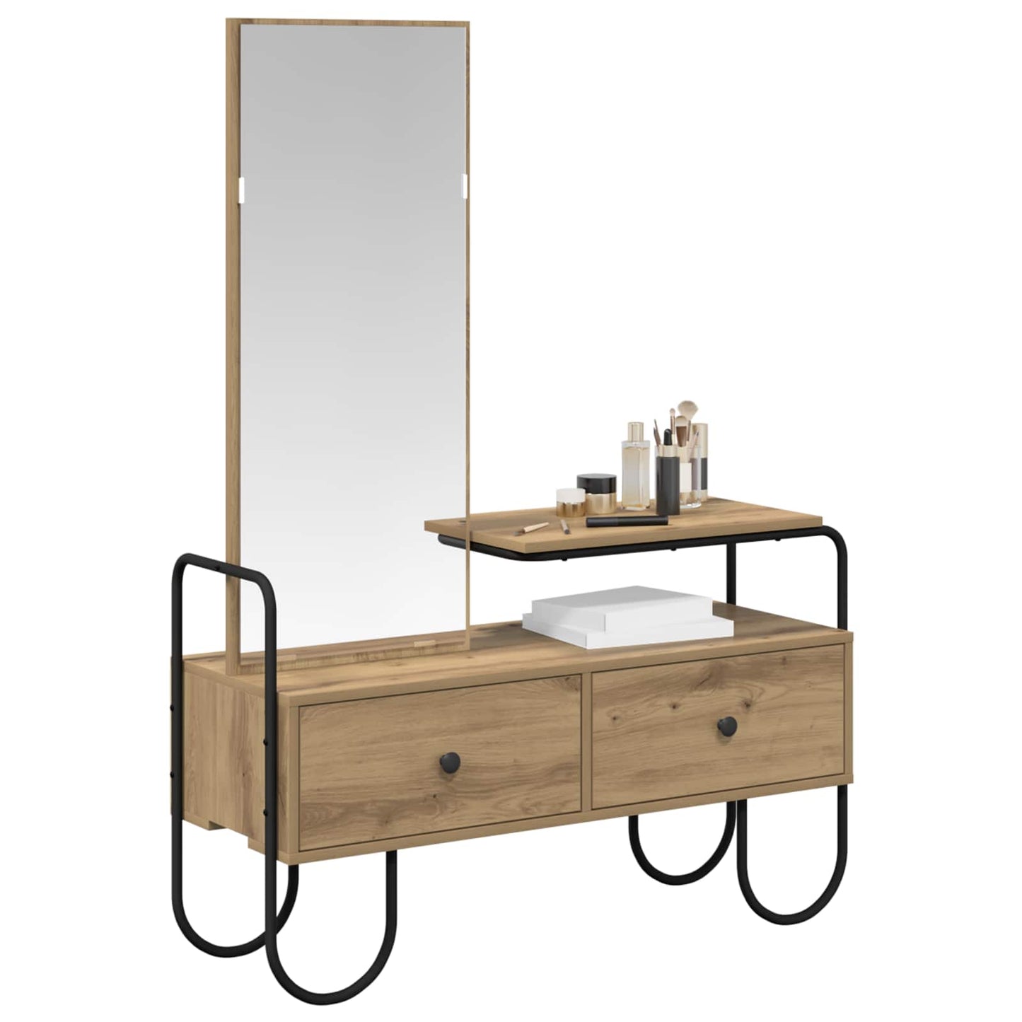 Dressing Table Artisan Oak 100 x 36.5 x 136 cm Engineered Wood