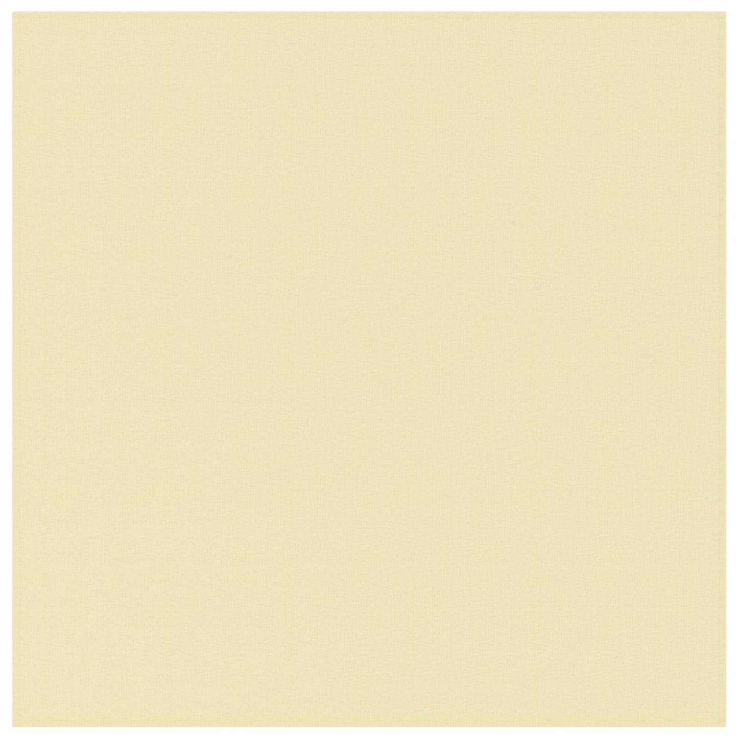 Table Cloth Square Cream White 90 x 90 cm Polyester