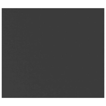 Table Cloth Rectangular Dark Grey 110 x 140 cm Polyester