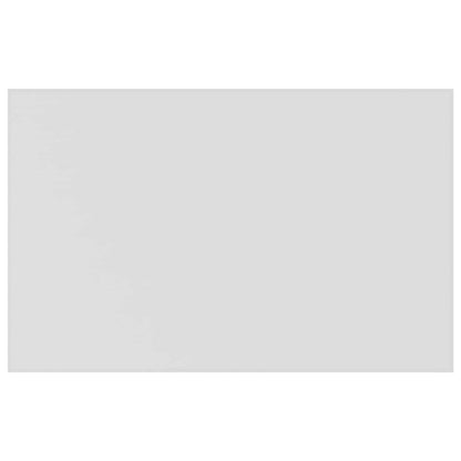 Table Cloth Rectangular White 110 x 180 cm Polyester