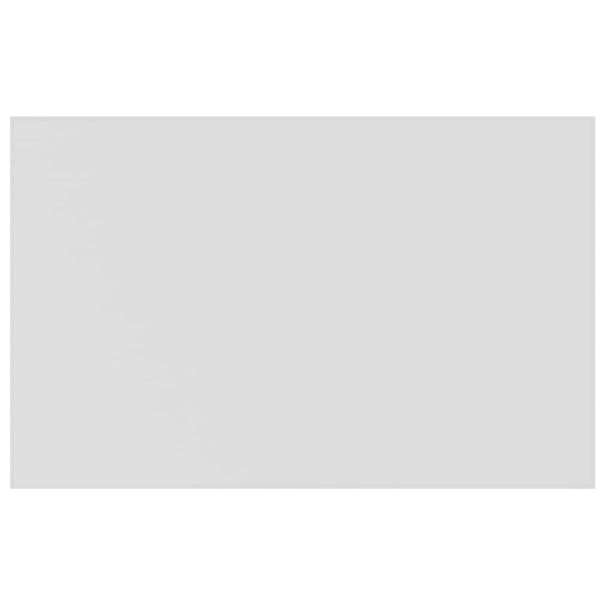 Table Cloth Rectangular White 140 x 200 cm Polyester
