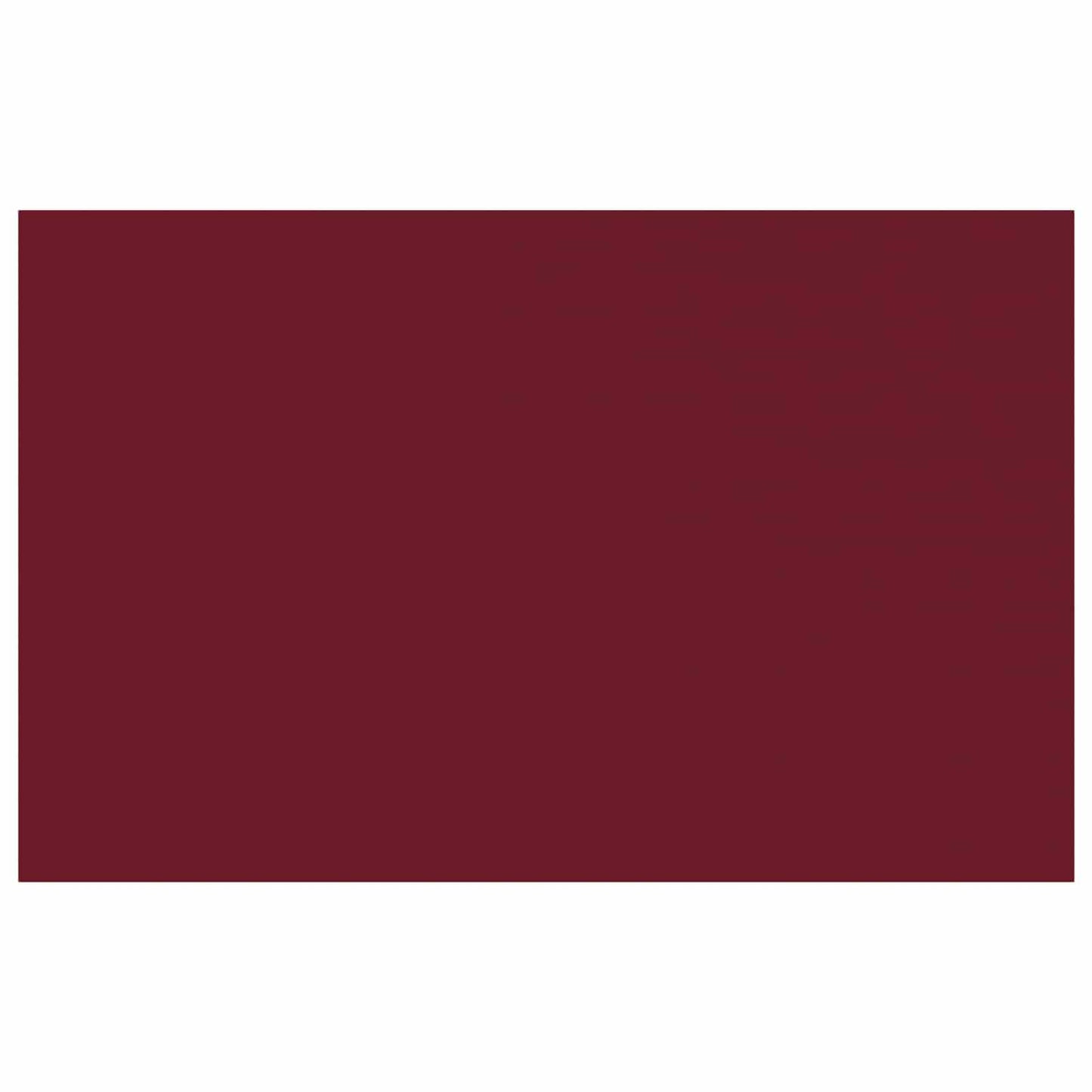 Table Cloth Rectangular Wine Red 140 x 260 cm Polyester