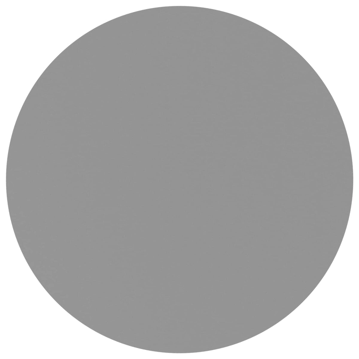 Table Cloth Round Light Grey Ø 160 cm Polyester