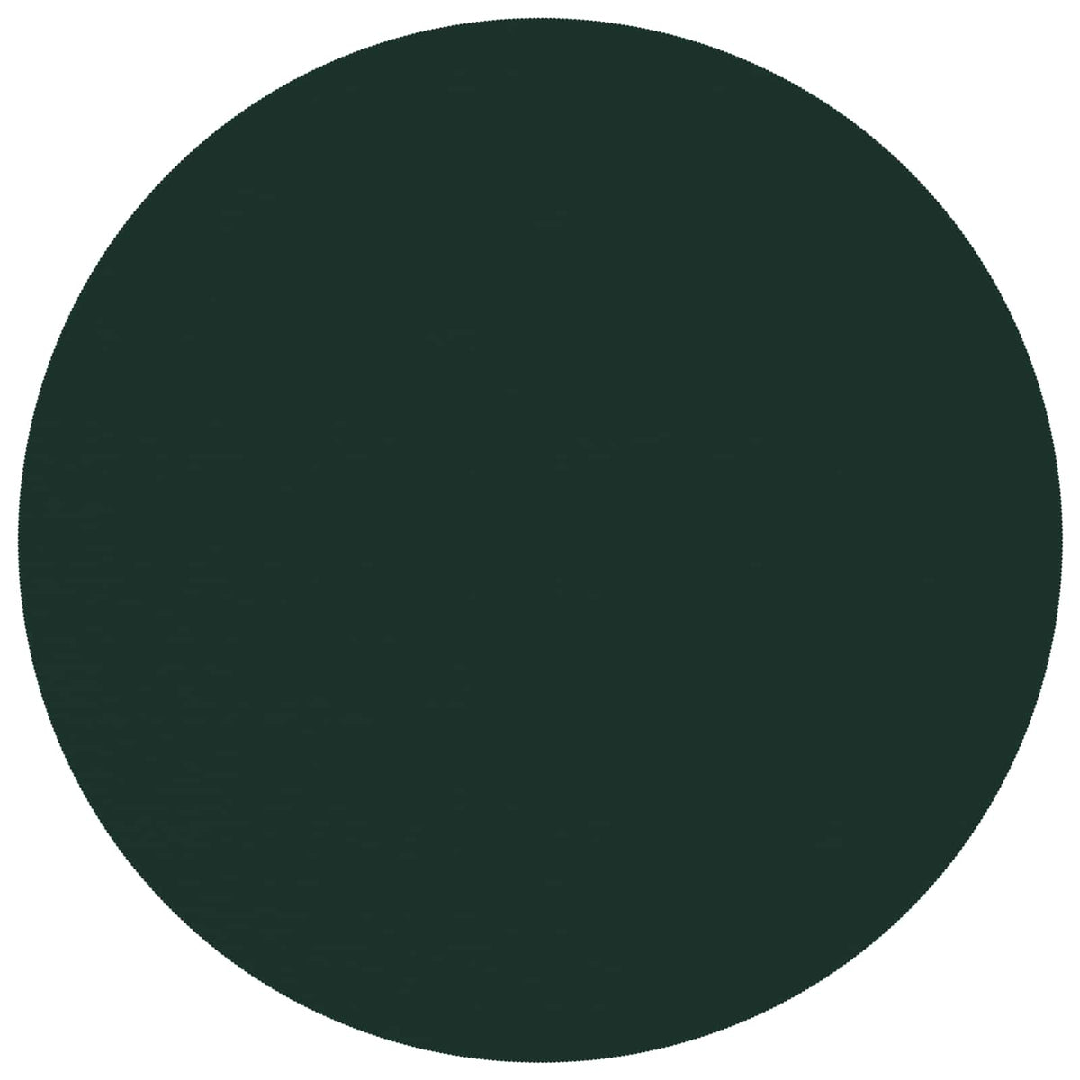 Table Cloth Round Dark Green Ø 180 cm Polyester