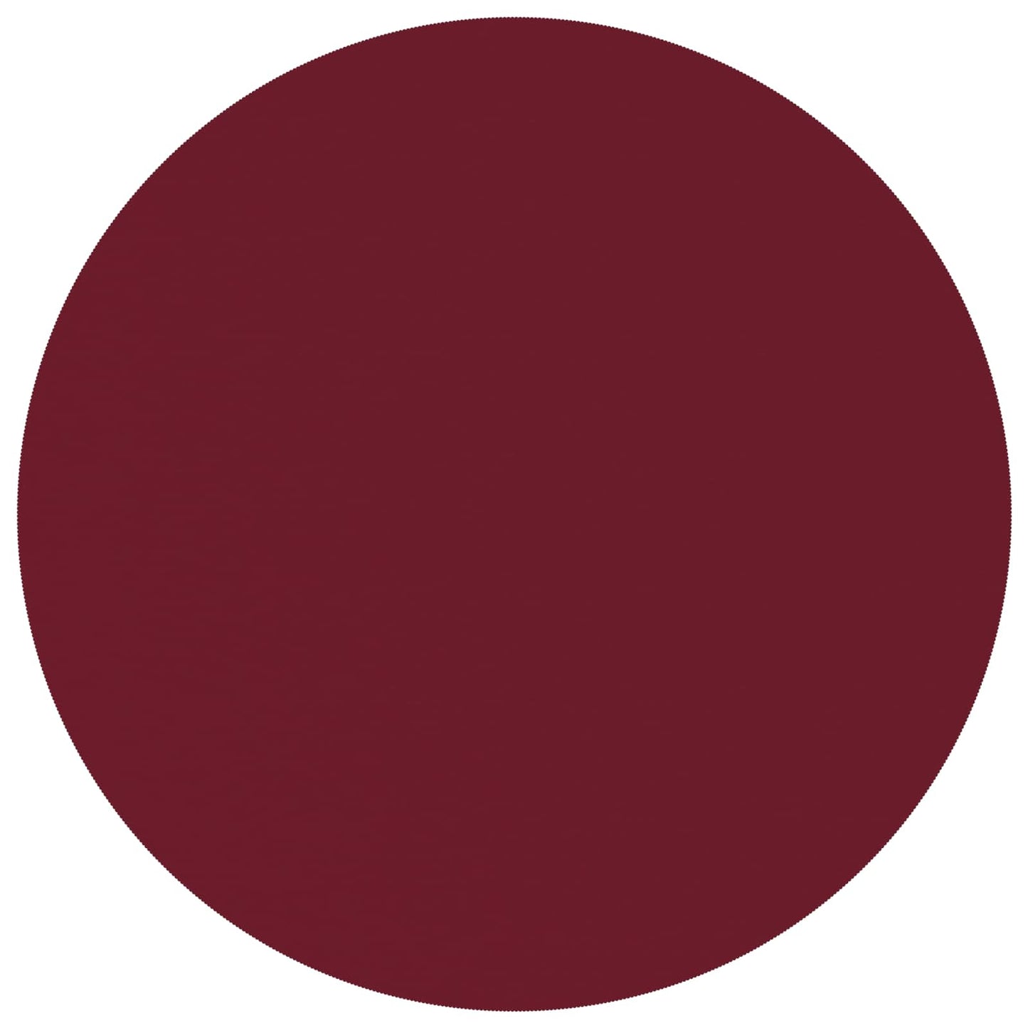 Table Cloth Round Wine Red Ø 180 cm Polyester