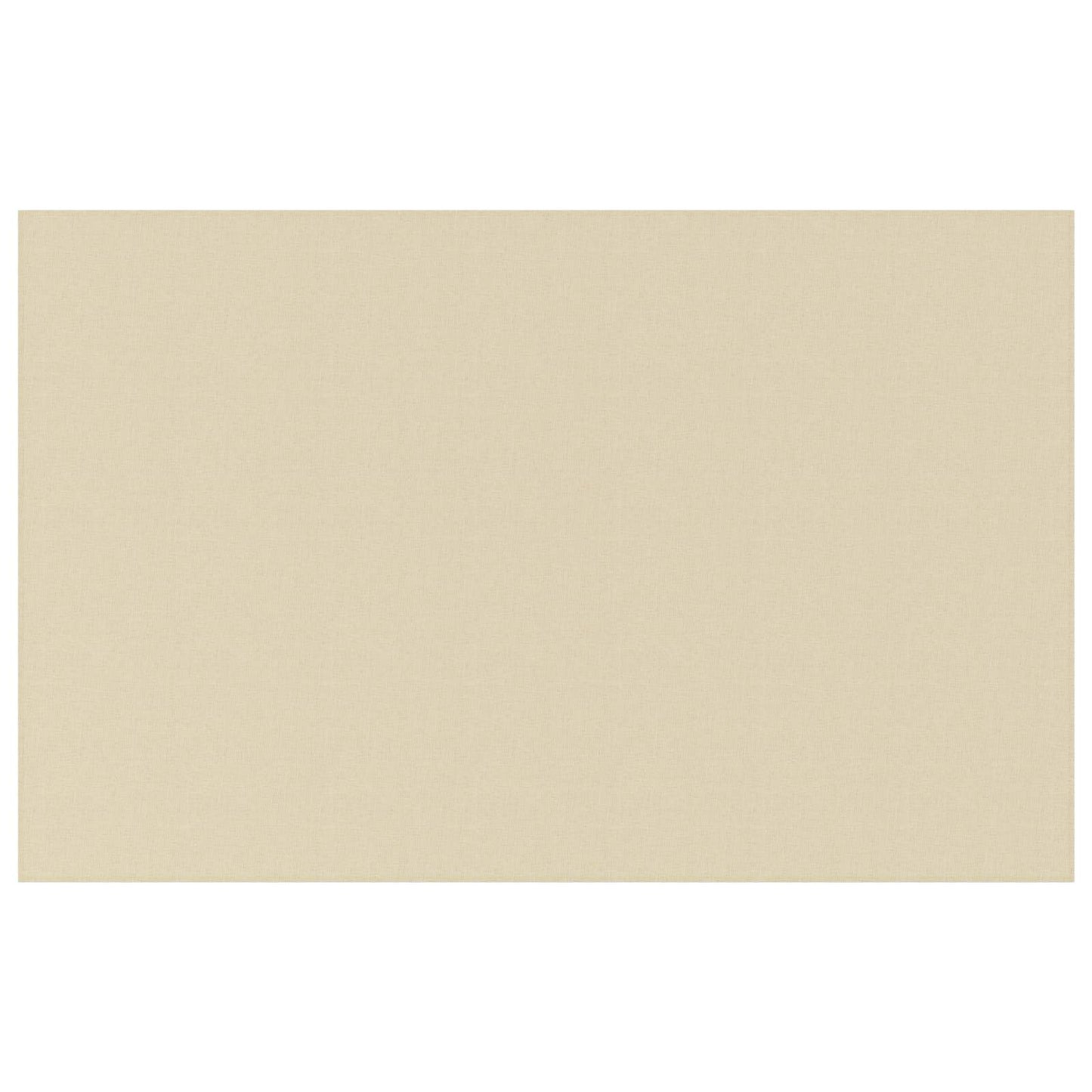 Table Cloth Rectangular Cream White 110 x 180 cm