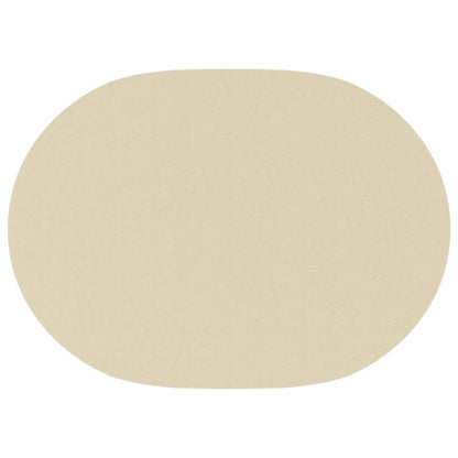 Table Cloth Oval Cream White 130 x 220 cm