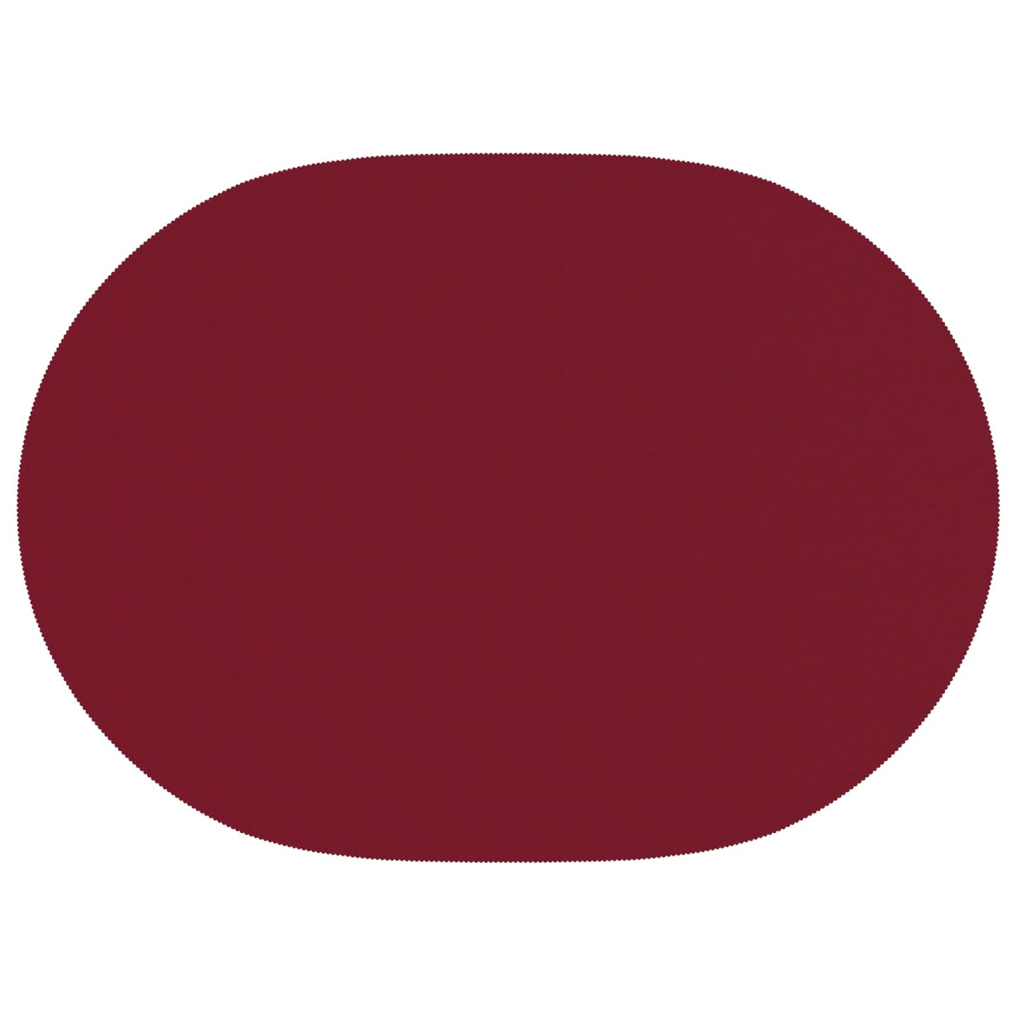 Table Cloth Oval Wine Red 130 x 220 cm