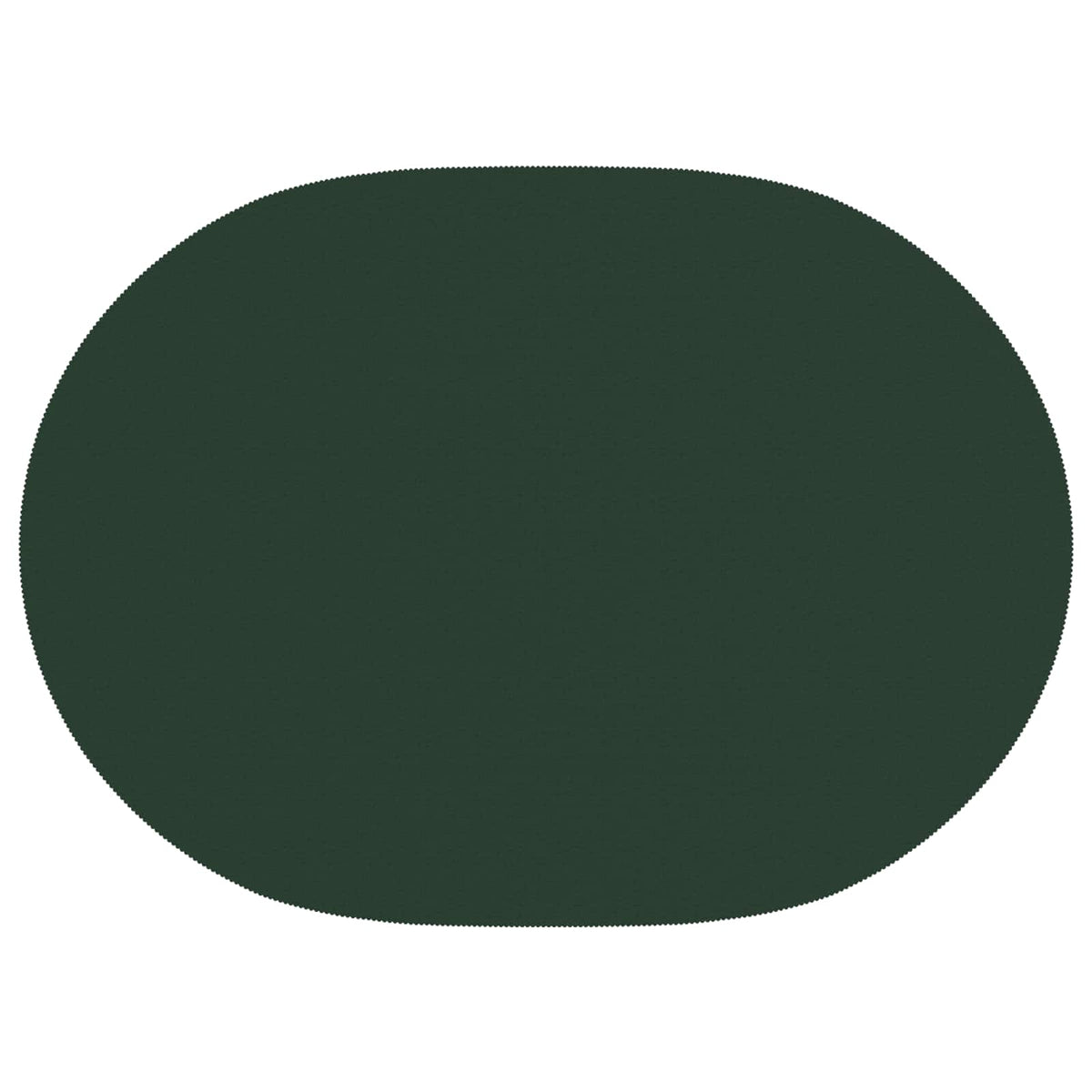Table Cloth Oval Dark Green 160 x 220 cm
