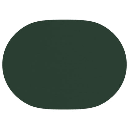 Table Cloth Oval Dark Green 160 x 220 cm