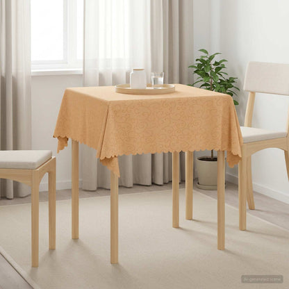 Table Cloth 5 pcs Square Beige 90 x 90 cm