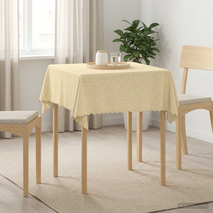 Table Cloth Square Cream White 110 x 110 cm
