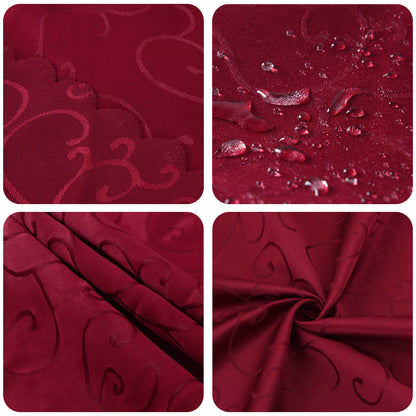 Table Cloth Square Wine Red 90 x 90 cm