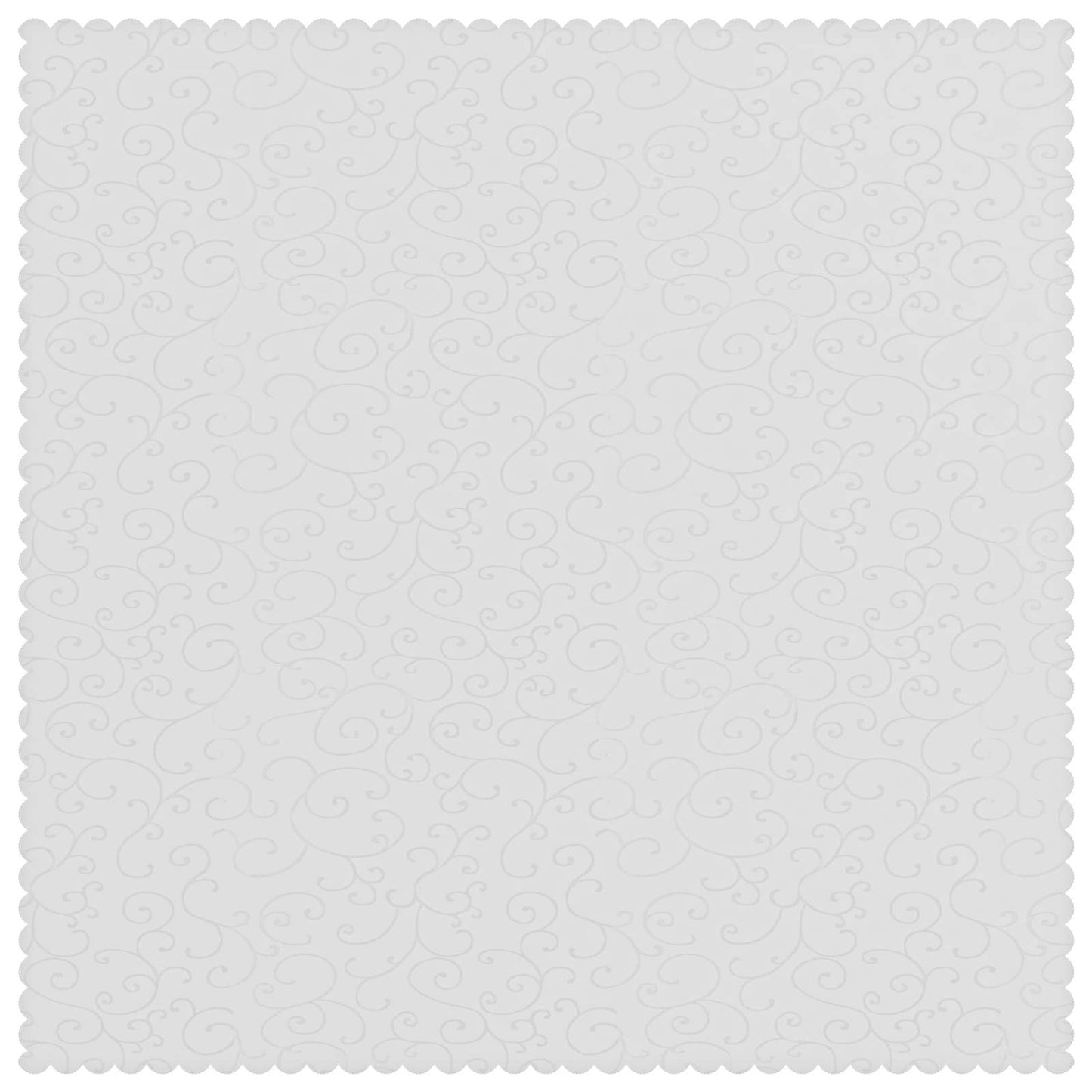 Table Cloth Square White 110 x 110 cm