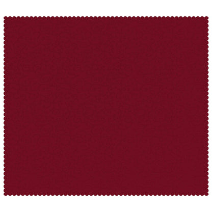 Table Cloth Rectangular Wine Red 110 x 140 cm
