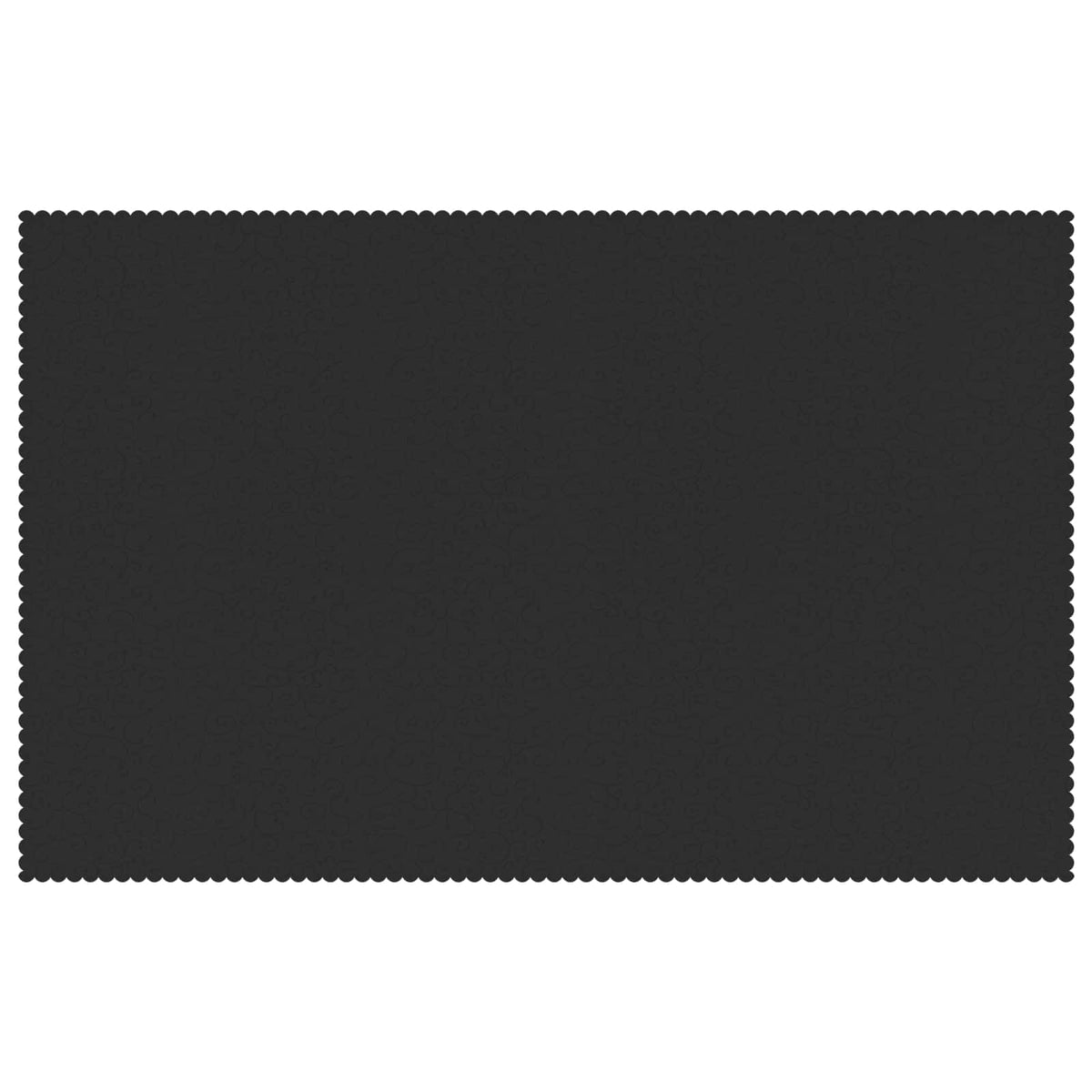Table Cloth Rectangular Dark Grey 110 x 180 cm