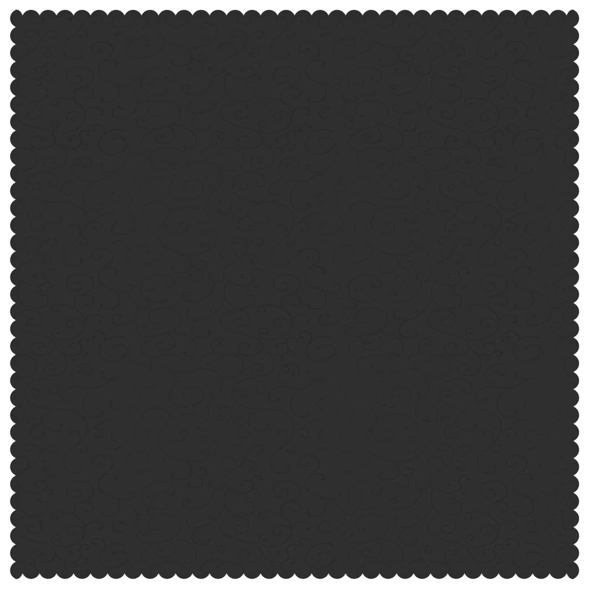 Table Cloth Rectangular Dark Grey 140 x 140 cm
