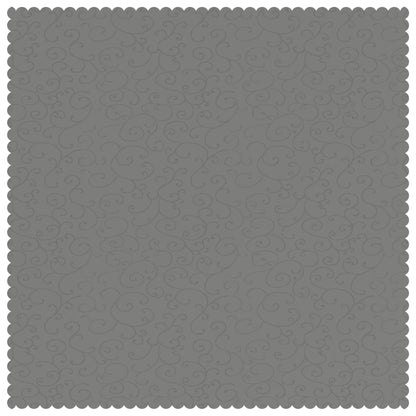 Table Cloth Rectangular Light Grey 140 x 140 cm