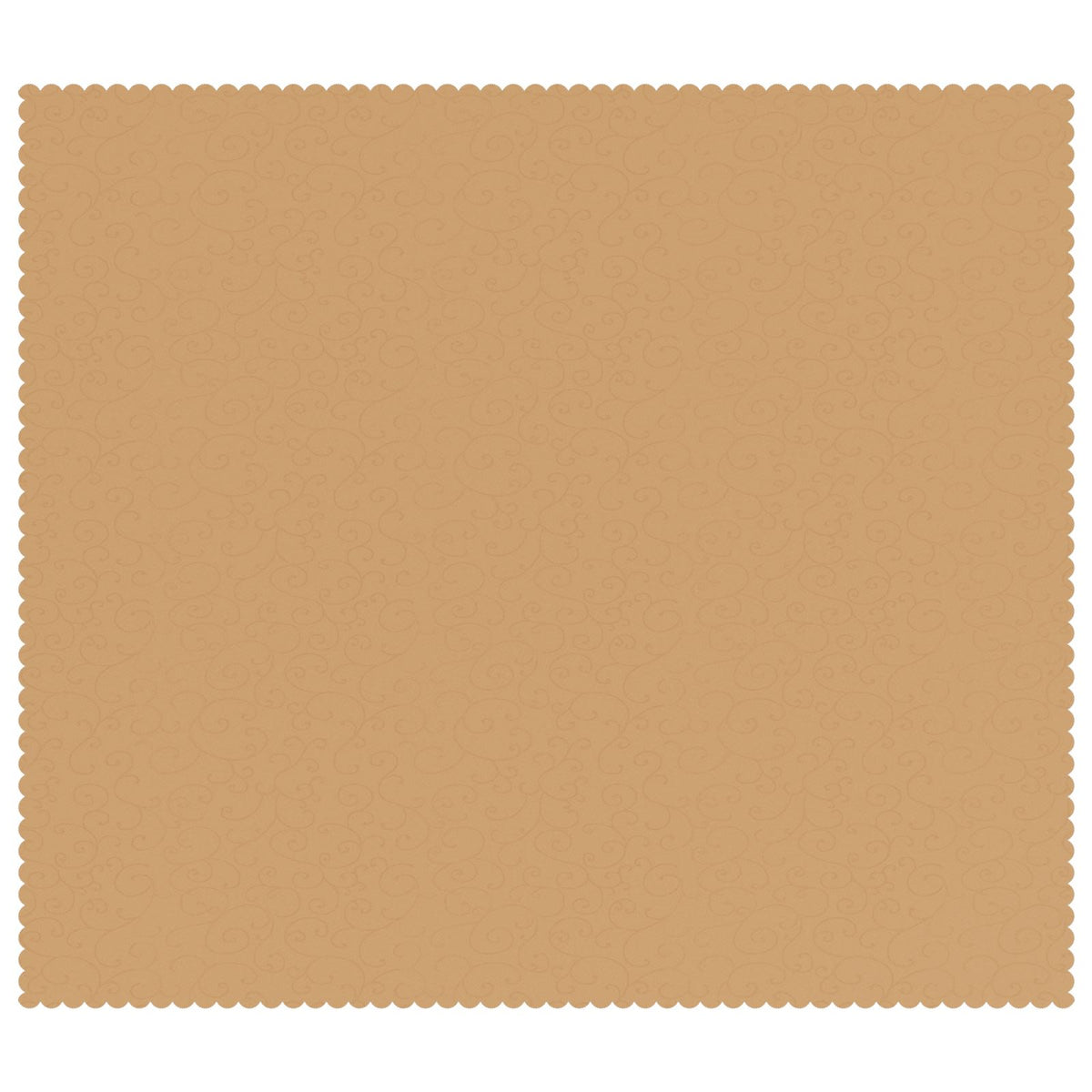 Table Cloth Rectangular Beige 140 x 160 cm