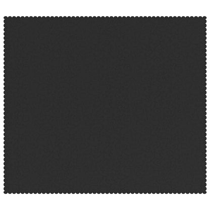 Table Cloth Rectangular Dark Grey 140 x 180 cm