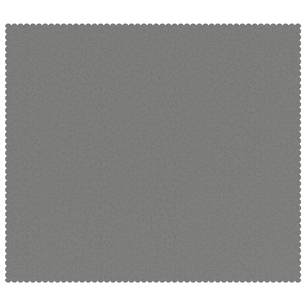 Table Cloth Rectangular Light Grey 140 x 180 cm