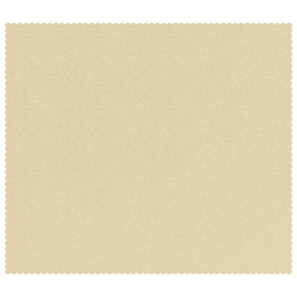 Table Cloth Rectangular Cream White 140 x 180 cm