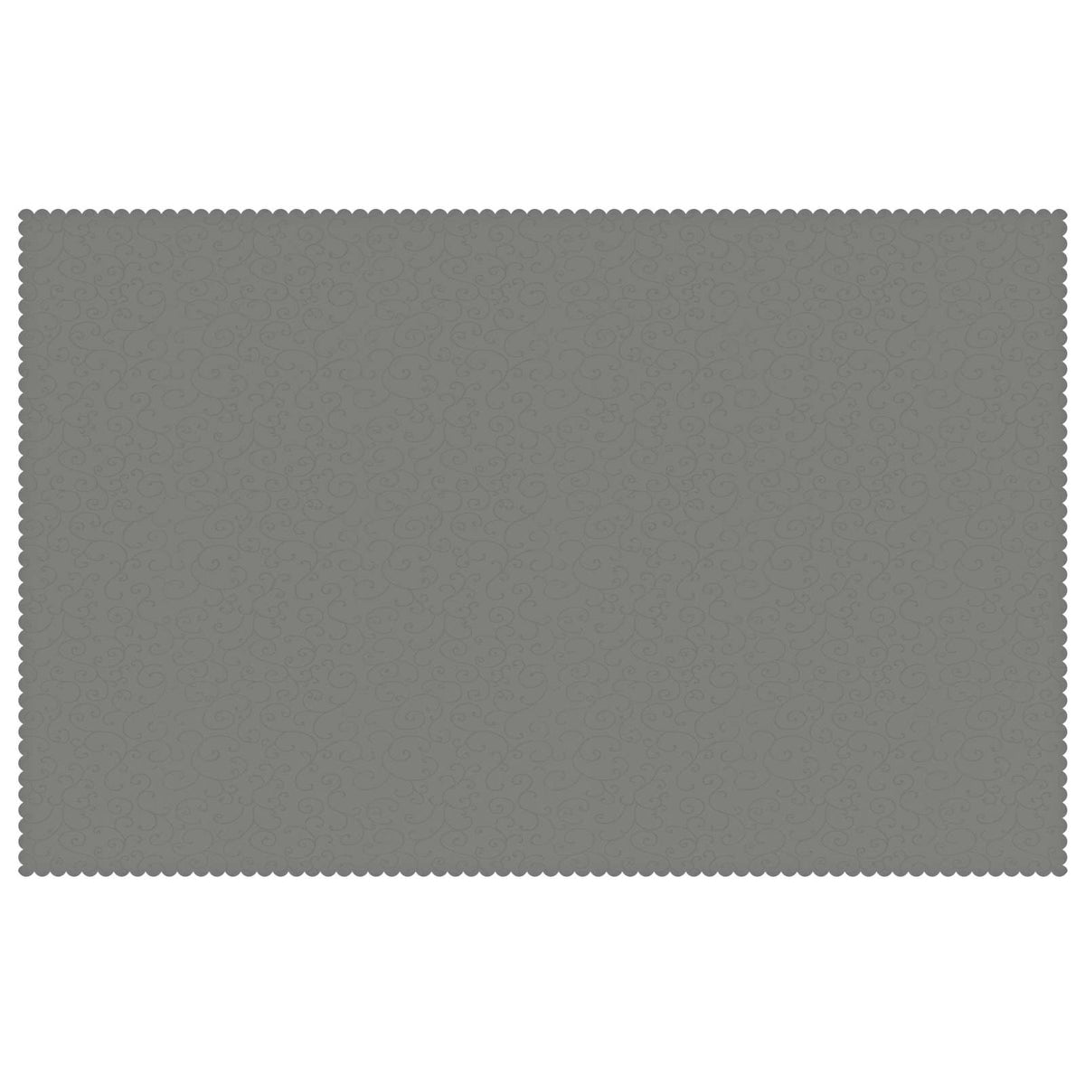 Table Cloth Rectangular Light Grey 140 x 200 cm