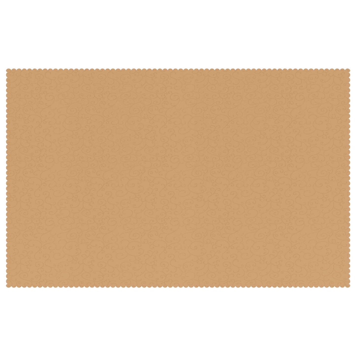 Table Cloth Rectangular Beige 140 x 200 cm